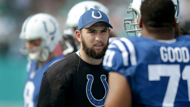Colts quarterback Andrew Luck still has not been cleared to play.