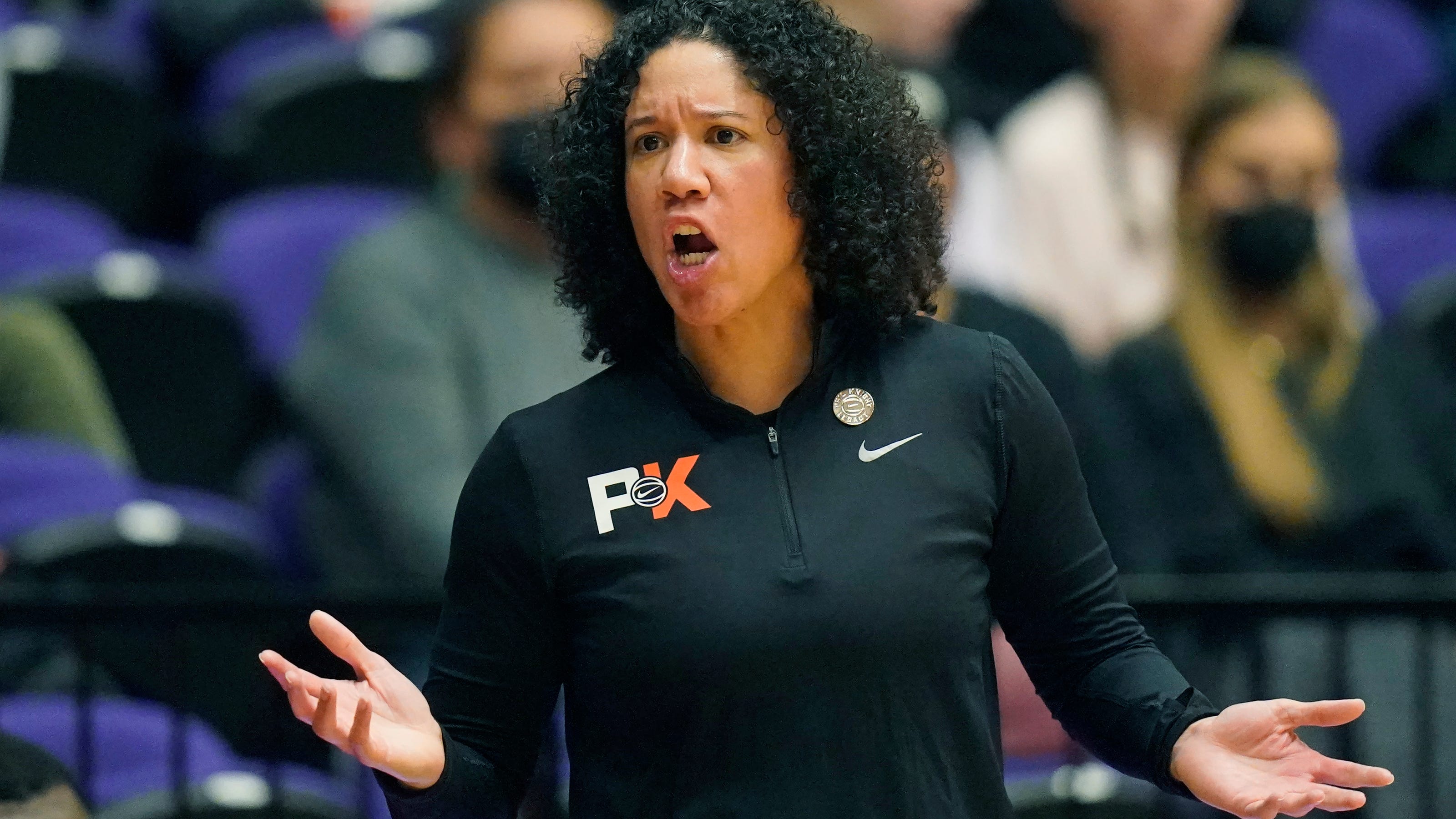 Duke women's coach Kara Lawson says men's basketball used against FSU. ACC says there's no evidence