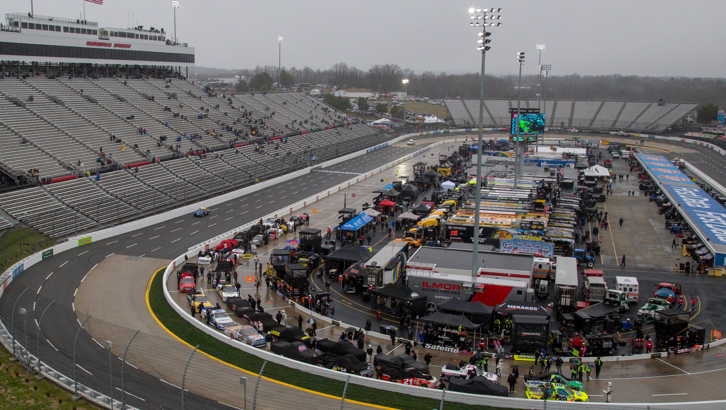 NASCAR: Snow postpones Cup Series, Truck Series races at ...