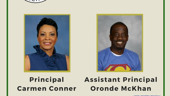 Carmen Conner and Oronde McKhan have been selected as the new principal and assistant principal respectively of Pineview Elementary School.