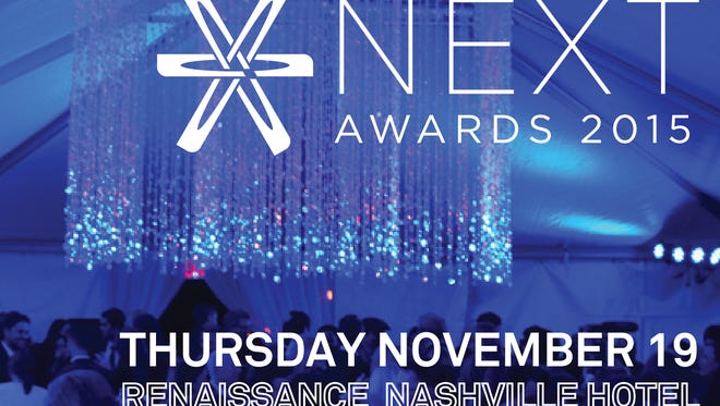 This year’s NEXT Awards are Nov. 19 at the Nashville Renaissance Hotel.
