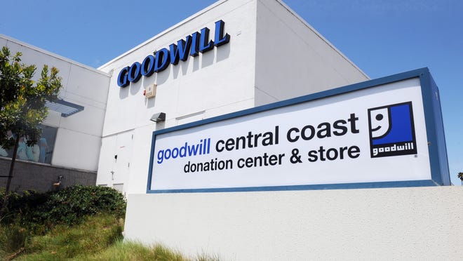 A new street-level sign reflects re-branding at Goodwill's main location at 1325 N. Main St in Salinas.