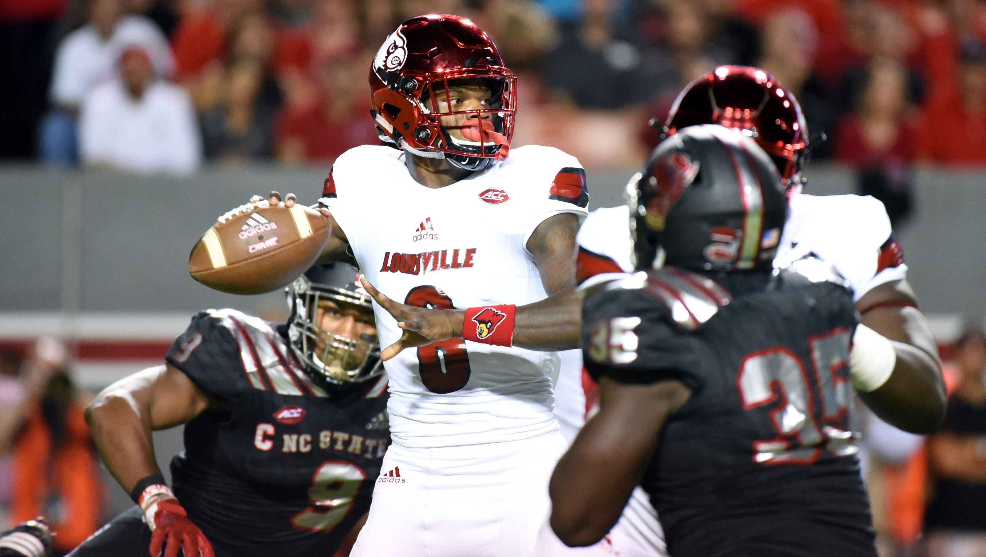 College football rankings Louisville football falls out of the Top 25