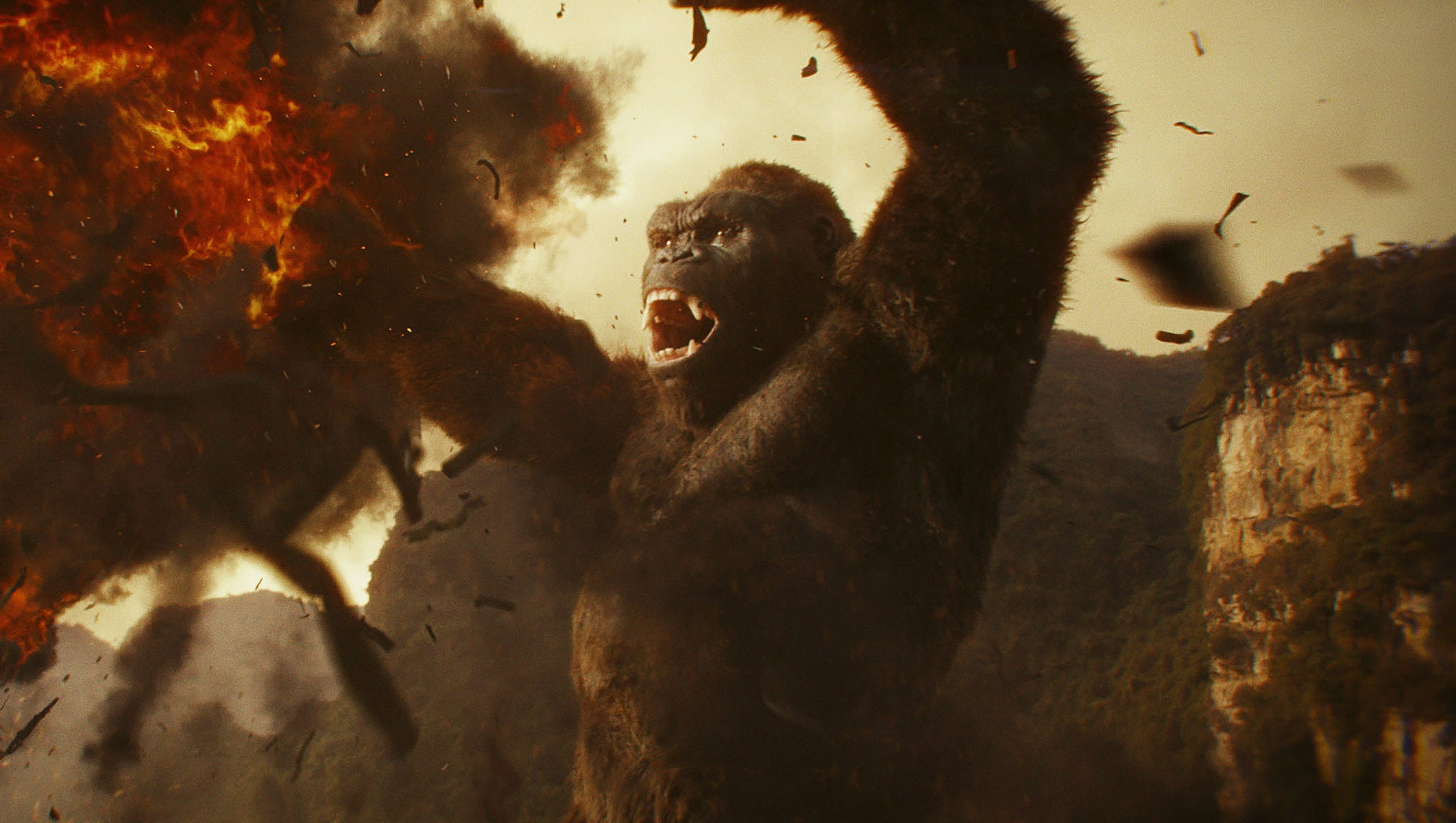King Kong roars back to the original 1933 beast in 'Skull Island' King Kong roars back to the original 1933 beast in 'Skull Island'