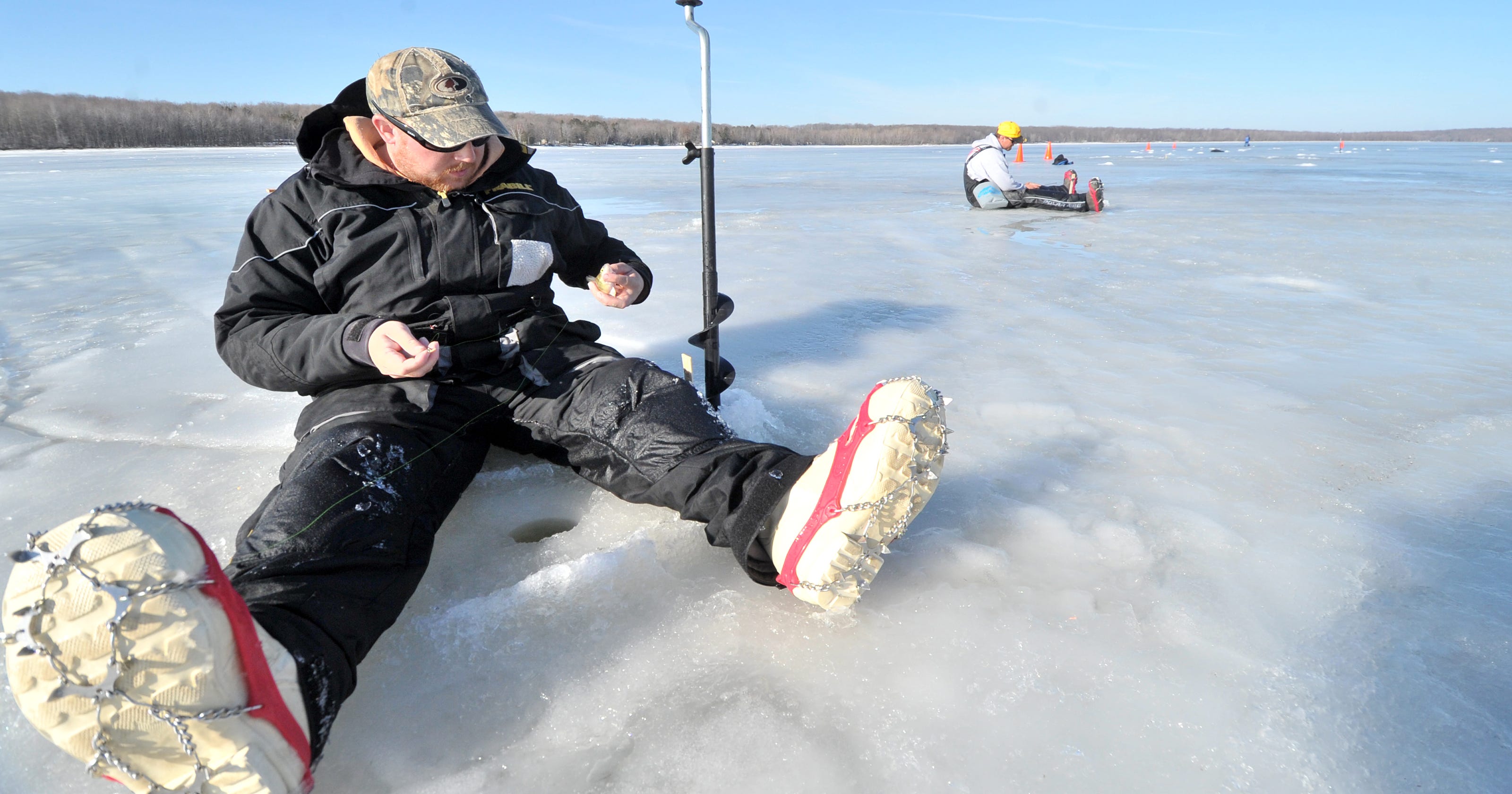 Check out new ice fishing tech, gear