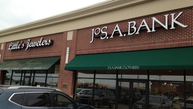 JoS. A. Bank will close its 1141 Vann Drive location Saturday.