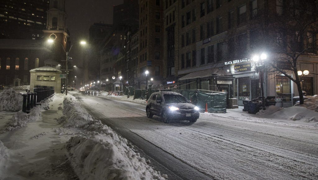 Blizzard Conditions Slam New England For Second Time In A Week
