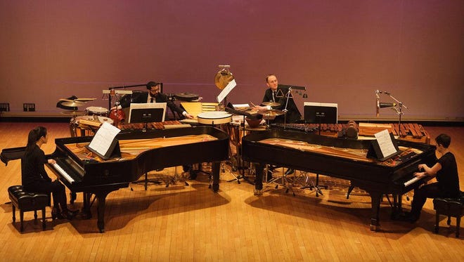 The percussion and piano quartet Yarn/Wire will perform songs from Japanese composer Misato Mochizuki.
