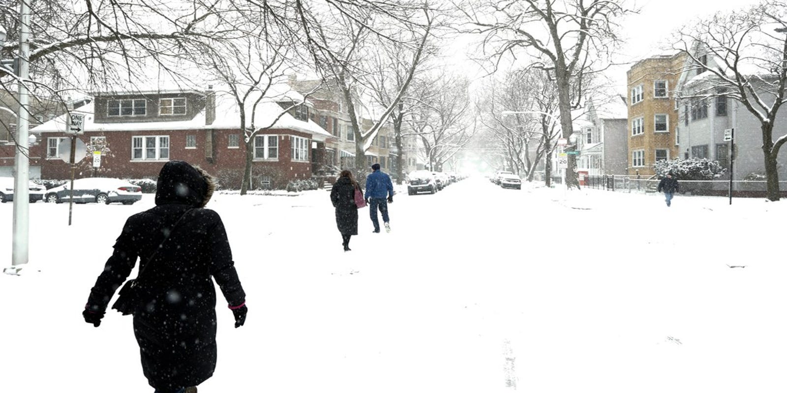 Winter Weather Wintry Mess Of Snow And Ice To Linger Across U S