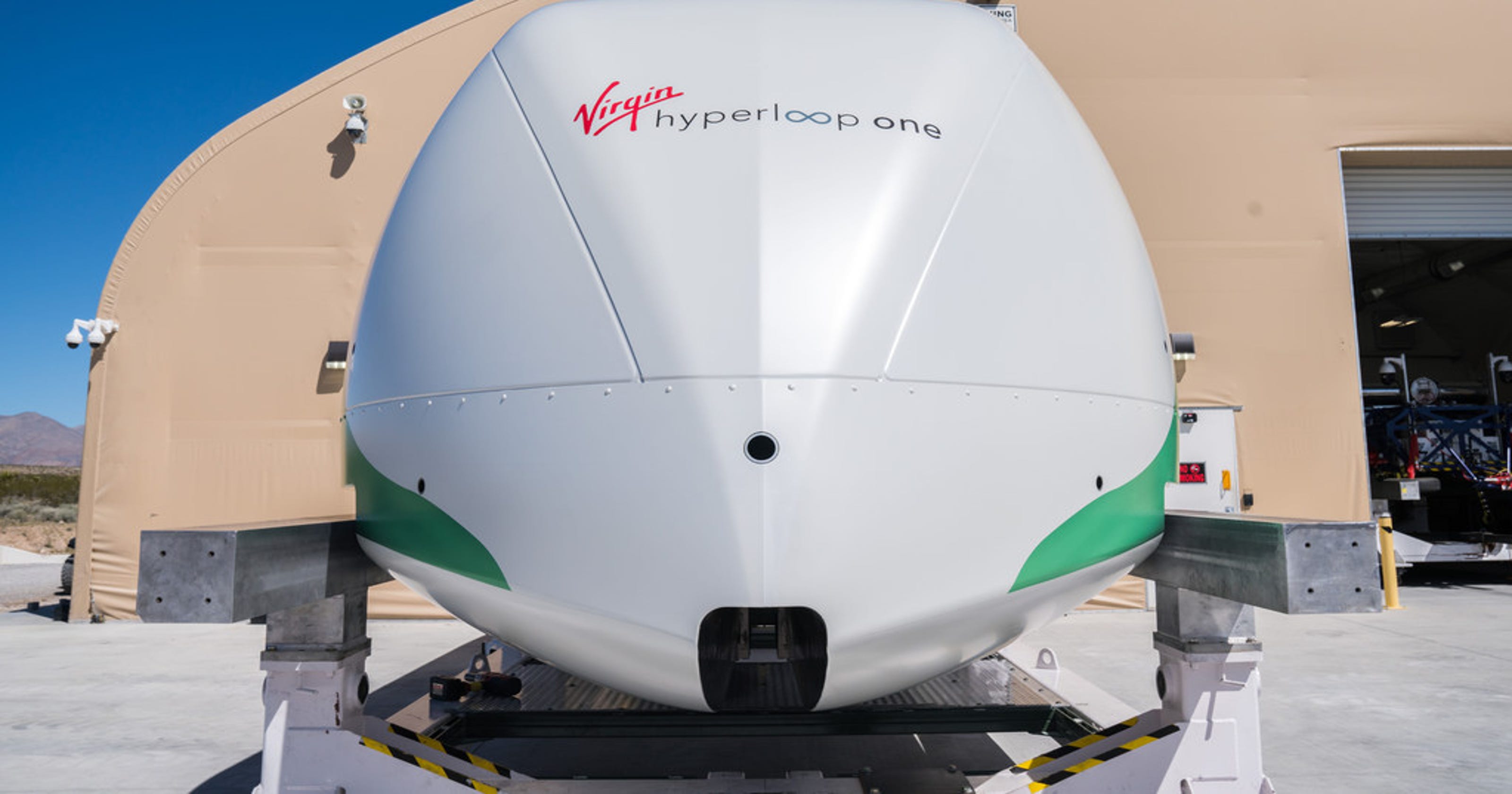 A Saudi hyperloop: Richard Branson shows kingdom test pod ...