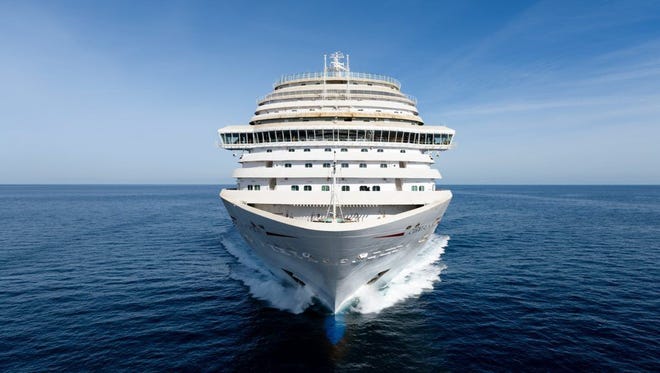 The brand-new Carnival Horizon made its debut in the Mediterranean before sailing for its new homeports in New York and Miami.