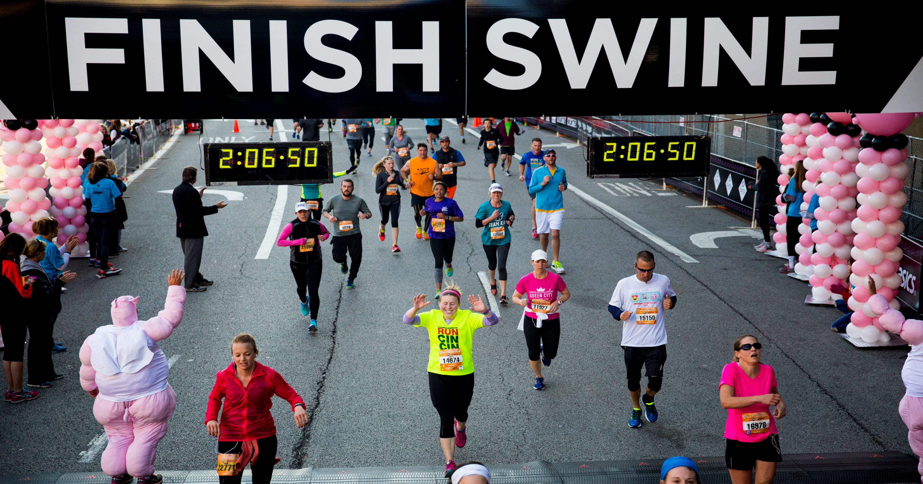 Flying Pig Marathon Route Examples and Forms