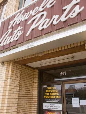 Howell Auto Parts has vacated its former storefront in downtown Howell, moving to 2797 E. Grand River in Howell.