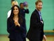 Prince Harry and Duchess Meghan of Sussex attend the