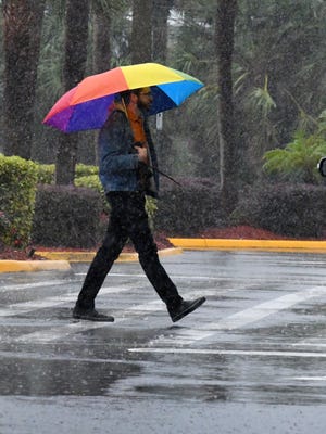 Heavy rain, thunderstorms rolled through Central Brevard on Sunday. FILE.