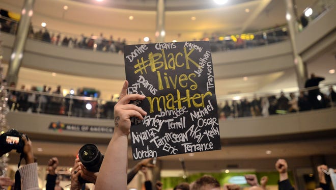 The American Dialect Society's Word of the Year for 2014 was "#blacklivesmatter."
