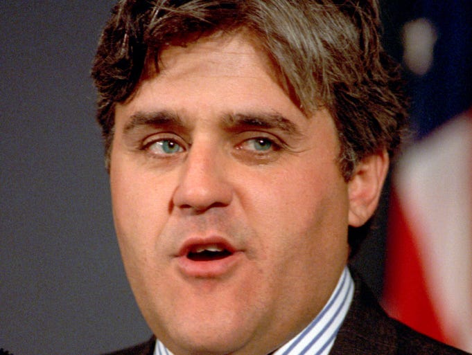 Jay Leno through the years