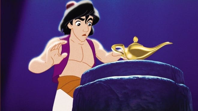 “Aladdin” originally landed in theaters in November 1992.