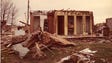 Contributed photo of the damage that was caused on
