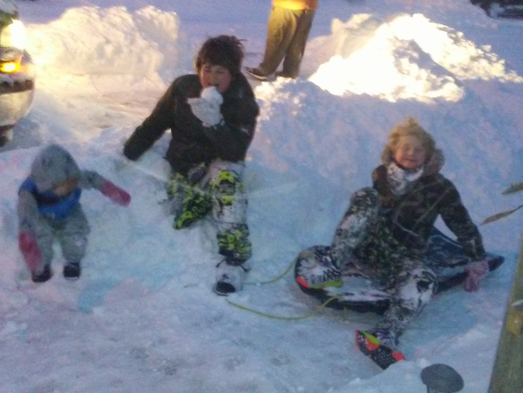 Jan. 4 brought an unusual amount of snow to Somers