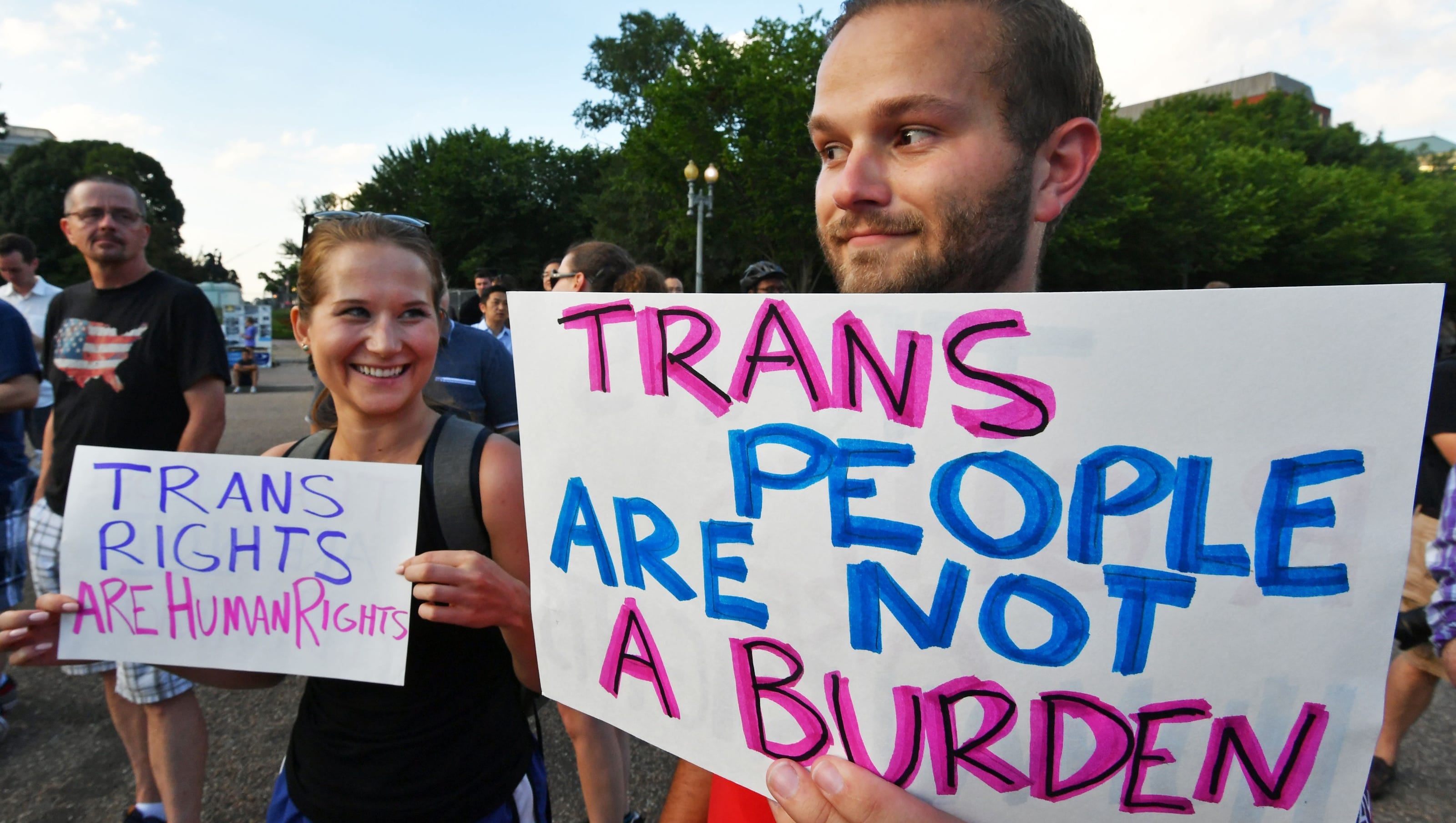 Should transgender health care costs be a factor in military ban?