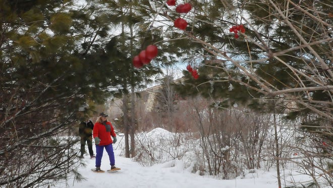 Cross country skiing and snowshoe trails have expanded at Crossroads at Big Creek in Sturgeon Bay.
