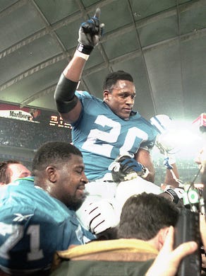 Barry Sanders Rejoins Lions As Brand Ambassador