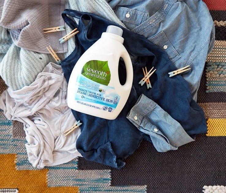 Seventh Generation makes some of the most popular eco-friendly products.