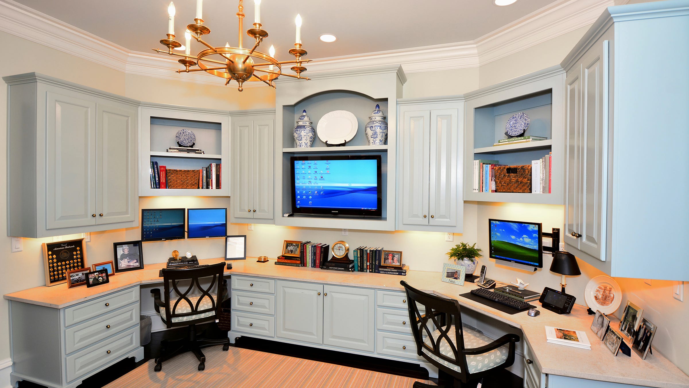 High Tech Home Office A Living Room For The Modern Age