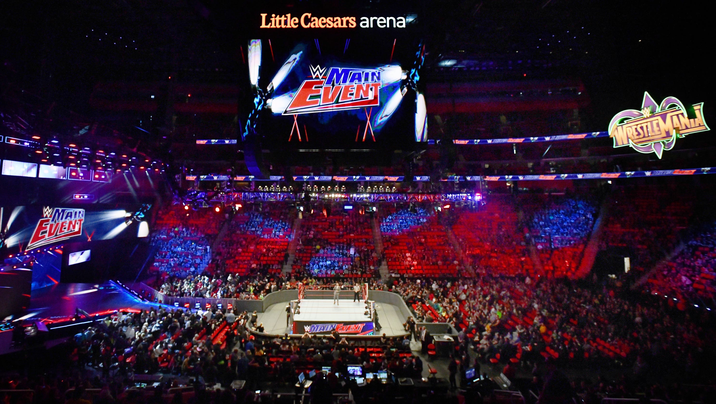 WWE Monday Night Raw in Detroit
