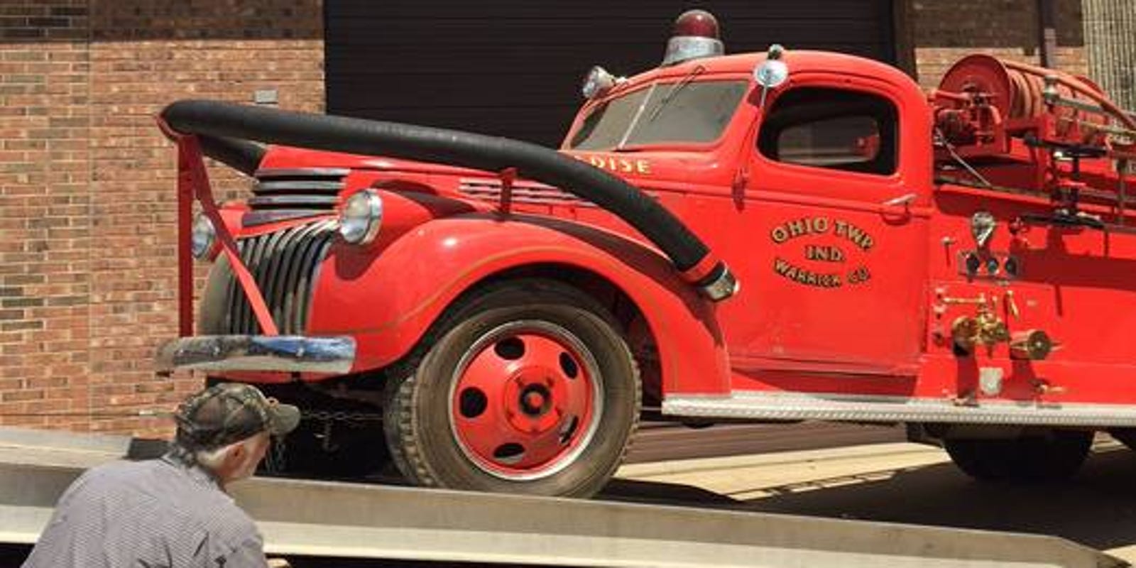 Wanna Buy A 72 Year Old Firetruck With Low Mileage