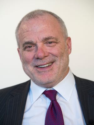 Mark Bertolini. CEO of Aetna, is pictured in April 2015.