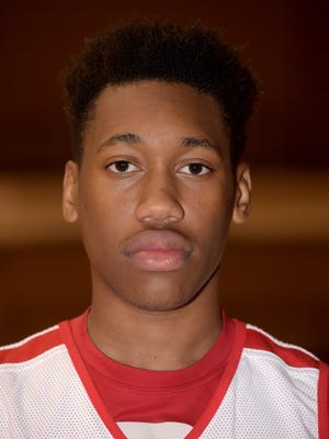 Richmond High School basketball player Christian Harvey