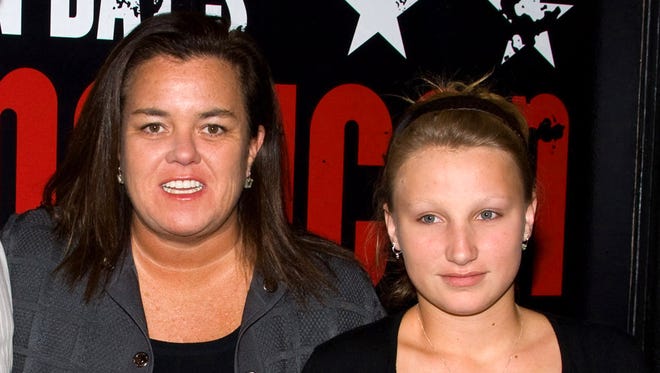 Rosie O'Donnell poses with her daughter Chelsea in 2010.
