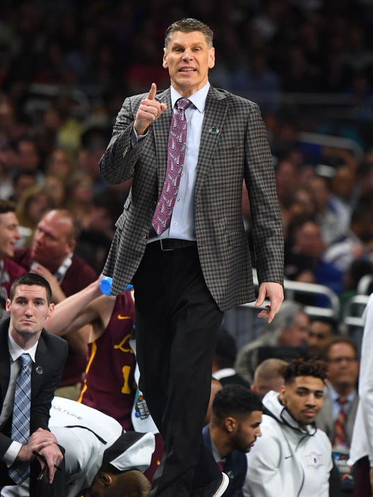 USP NCAA BASKETBALL: FINAL FOUR-LOYOLA VS MICHIGAN S BKC USA TX