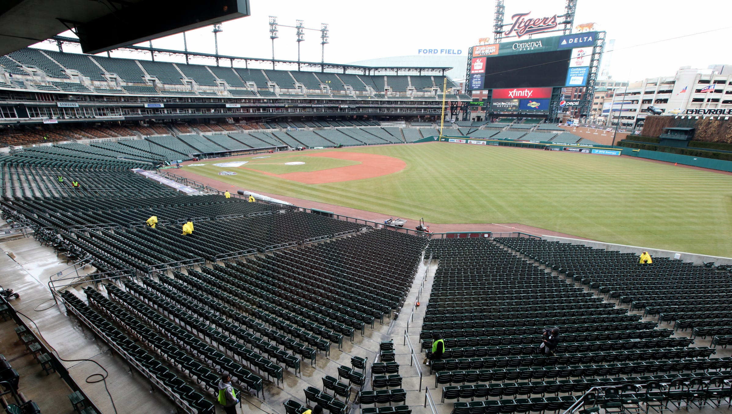 Detroit Tiger Stadium Seating Chart With Rows Elcho Table
