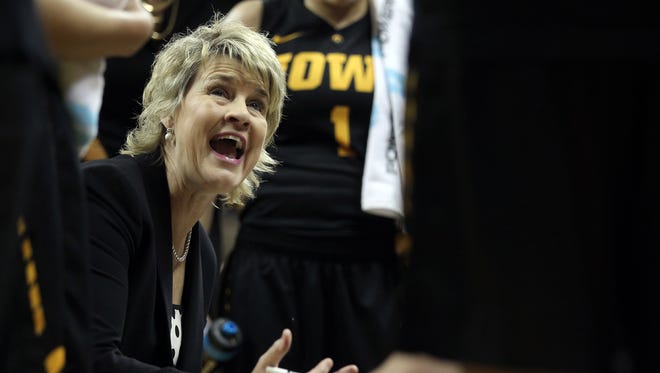 Iowa head coach Lisa Bluder has joined the Des Moines Sunday Register Iowa Sports Hall of Fame.