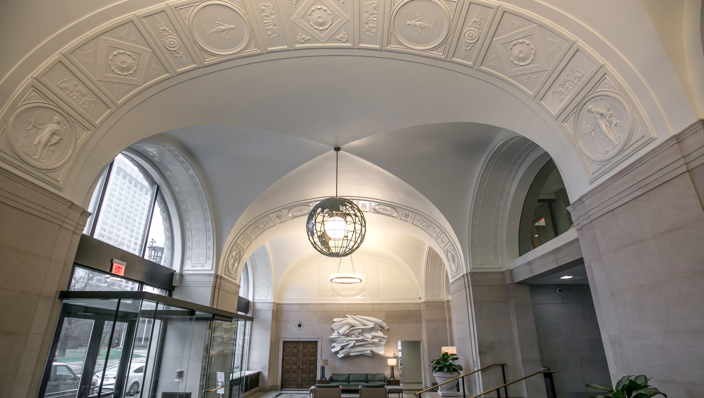 Historic Flair Kept In Remodeled Detroit News Building