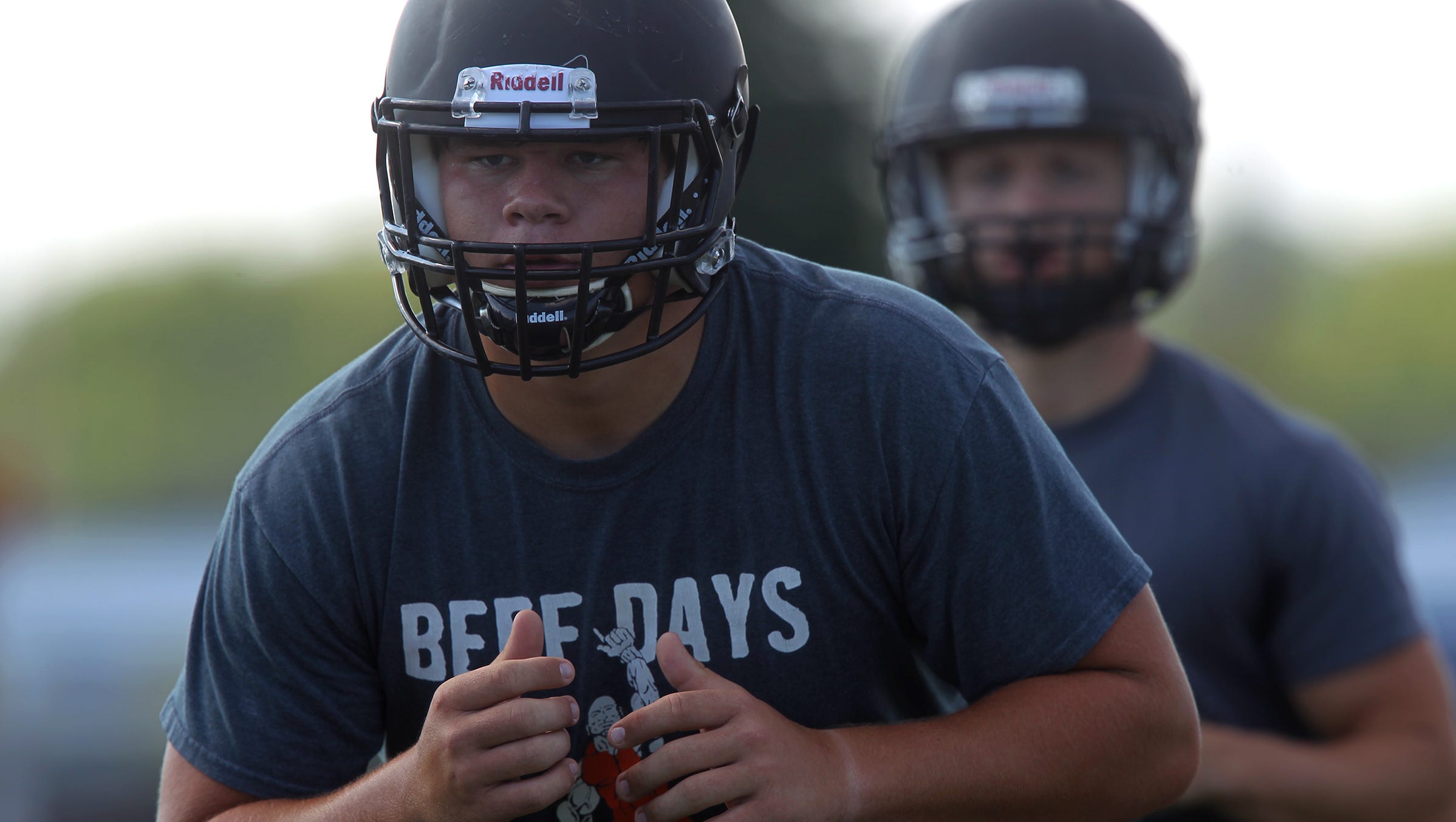 Iowa Eight Solon's Tyler Linderbaum a rare breed at defensive tackle