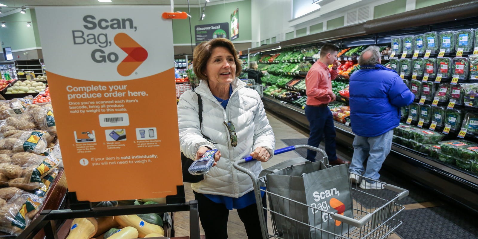 Kroger S Scan Bag Go Aims To Get You In And Out Quickly