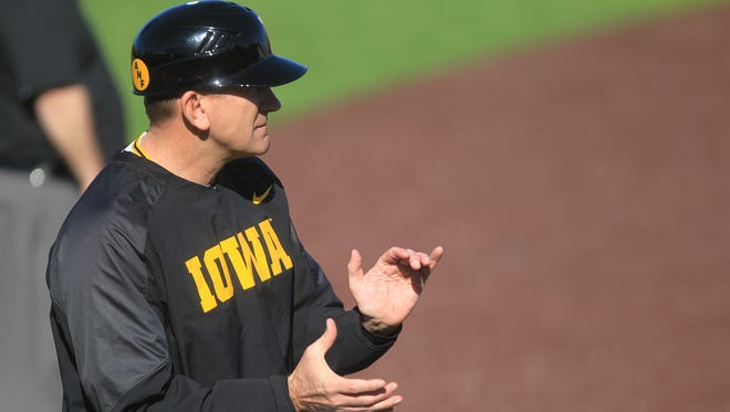 “When you have an opportunity to win three on the weekend against one of the league favorites, and then take advantage of it, it’s big,” second-year Iowa coach Rick Heller said of the Hawkeyes’ three-game sweep of No. 19 Indiana, capped by Sunday’s 10-6 victory at Banks Field. Iowa is 3-0 in Big Ten Conference play for the first time in 21 years.