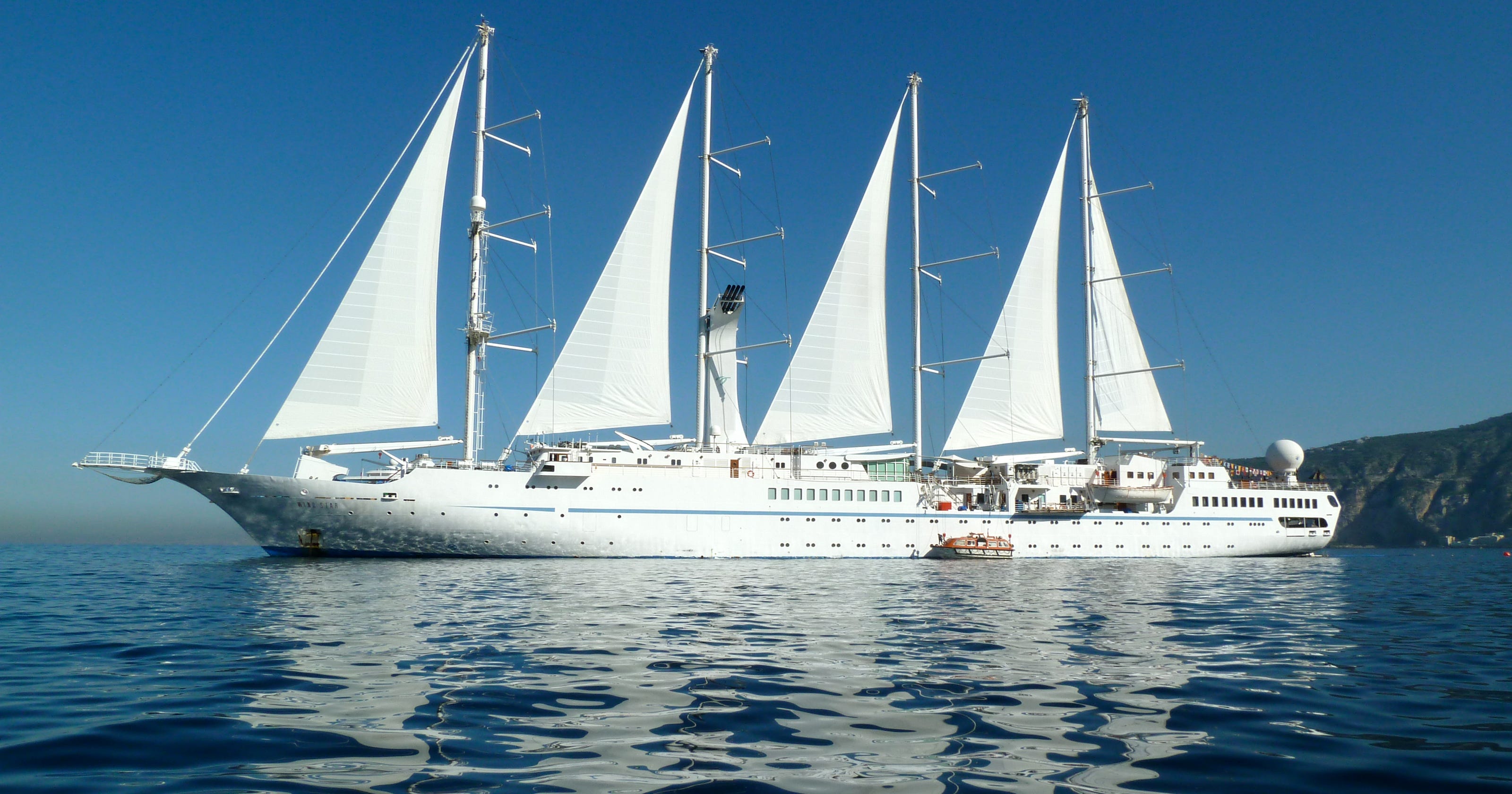 photos of wind surf cruise ship