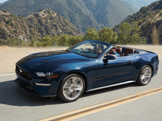 Review Mustang Ecoboost Convertible Is One Prize Pony
