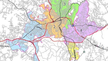 Asheville City Limits Map New Asheville Districts Are Racial Gerrymandering Black Council Members Say