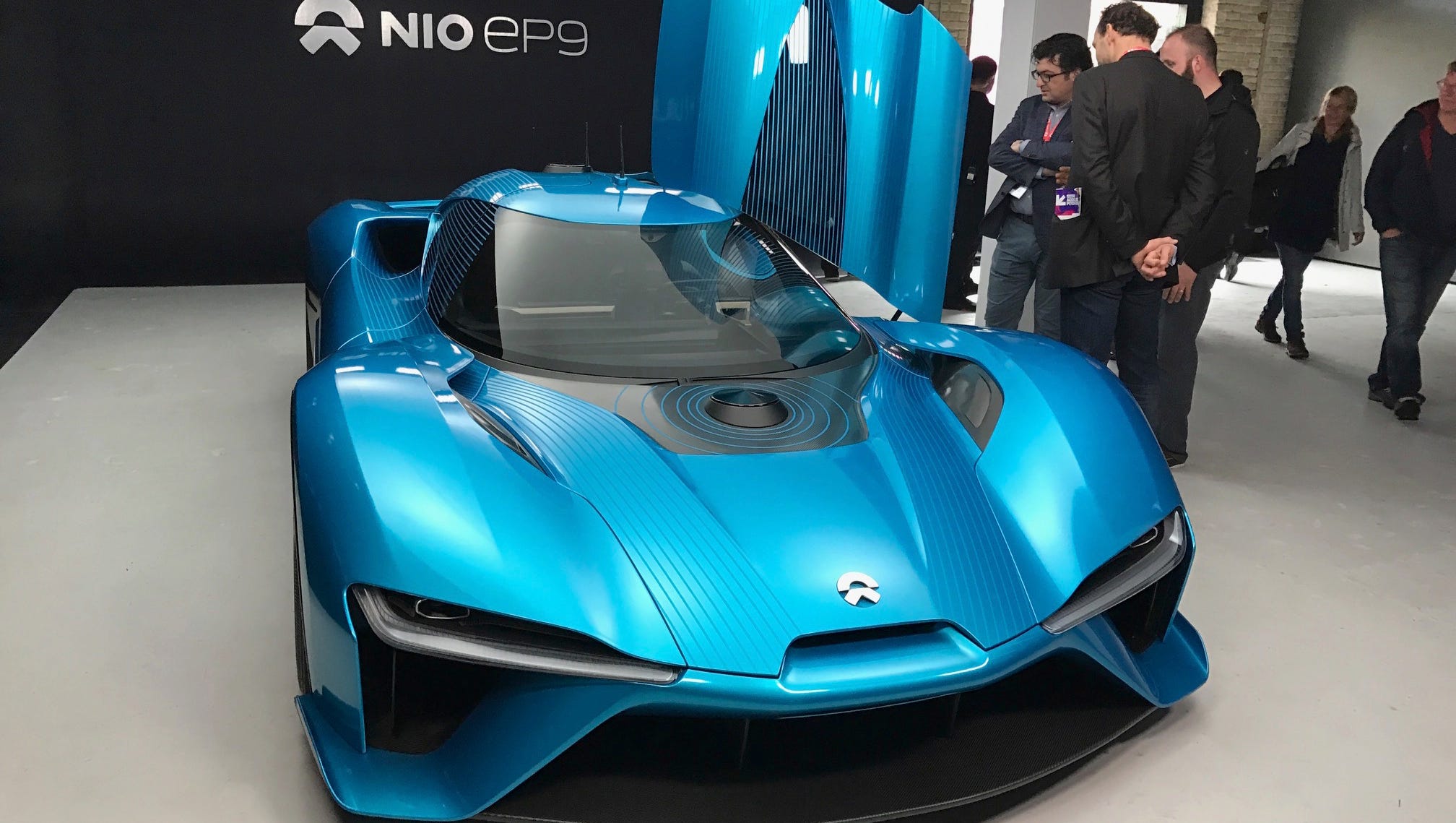 This electric luxury car lets you snooze while it zooms