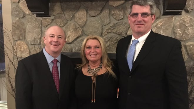 Republican candidates for Wyckoff Township Committee, from left to right: John Carolan, Hayley Shotmeyer Rooney and Timothy Shanley.