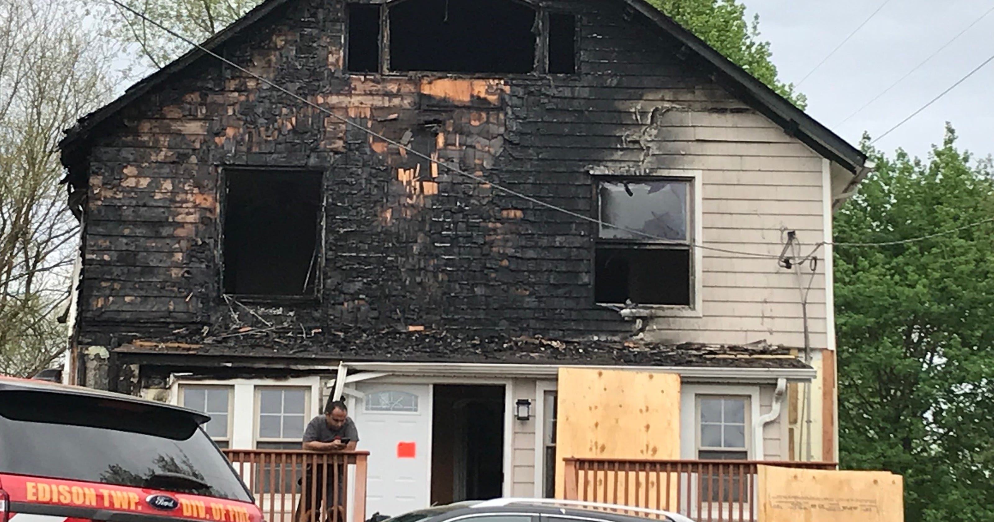 Edison home damaged in 2alarm fire