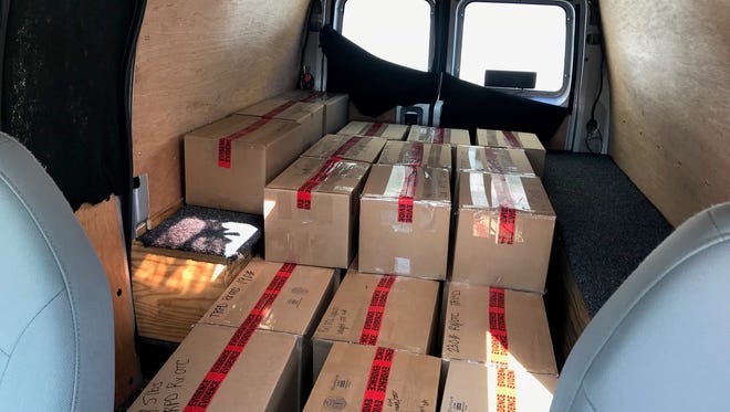 Manitowoc County Metro Drug Unit last week transported more than 736 pounds of prescription and over-the-counter medications, ointments, patches, inhalers, sprays, creams, vials and pet medications to a regional location for disposal.