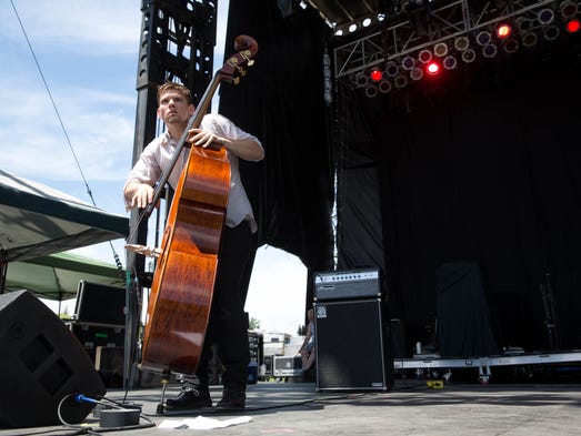 Joe Pug performs Saturday, Aug. 1, 2015, during the