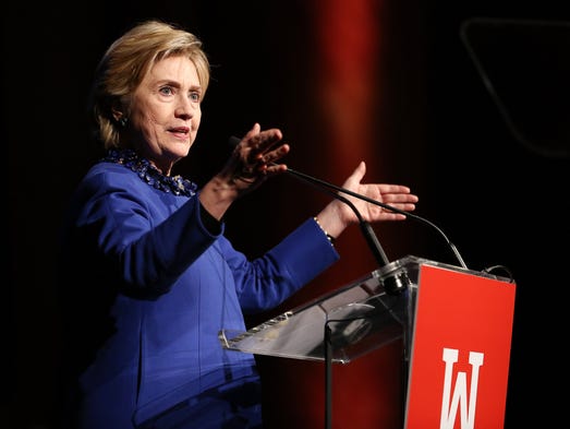 Clinton speaks at the Ms. Foundation for Women 2017
